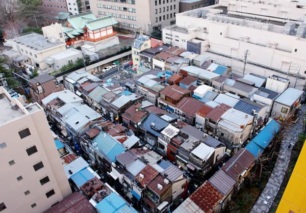 Toàn cảnh nhìn từ trên cao