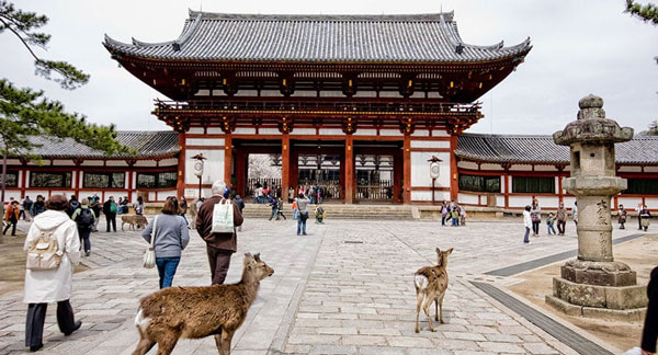 Nara - điểm xa nhất của con đường tơ lụa