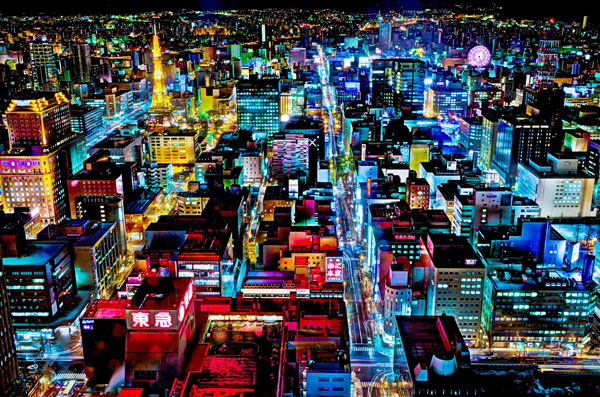Sapporo - thành phố của tuyết, bia